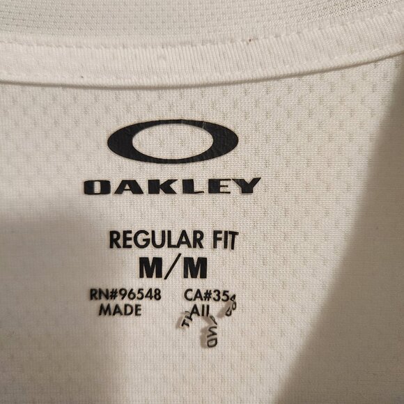 Men's Oakley Hydrolix Lightweight Polo Shirt - Size M - Picture 2 of 6